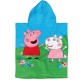 Πόντσο Θαλάσσης Παιδικό Cartoon Line Prints Peppa Pig 5869 Cotton Das Home (50x115) 1Τεμ