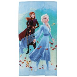 Πετσέτα Θαλάσσης Παιδική Cartoon Line Prints Frozen 5864 Cotton Das Home (70x140) 1Τεμ