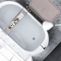 Πατάκι Μπάνιου Bathmats Colours 0568 Nude Cotton Das Home (50x80) 1Τεμ