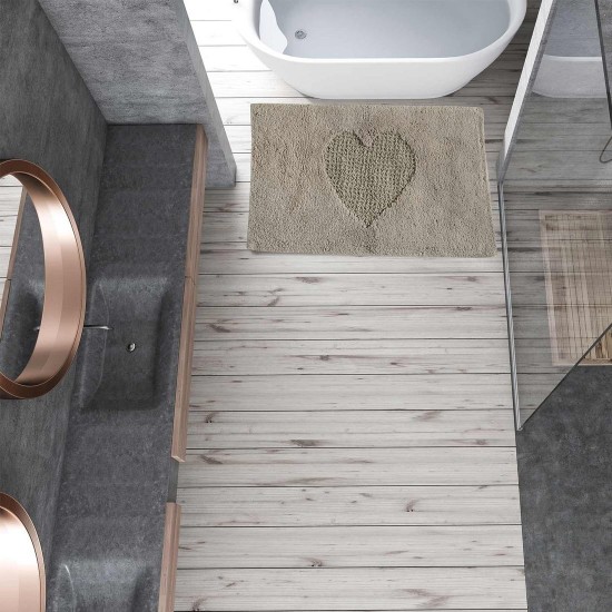 Πατάκι Μπάνιου Bathmats Colours Beige 0575 Cotton Das Home (60x90) 1Τεμ
