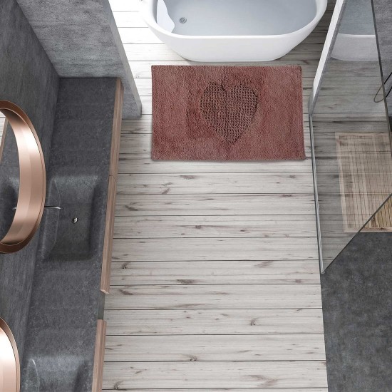 Πατάκι Μπάνιου Bathmats Colours Nude 0578 Cotton Das Home (60x90) 1Τεμ