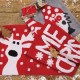 Χαλακί Χριστουγεννιάτικο Christmas 0850 Red Cotton Das Home (50x80) 1Τεμ