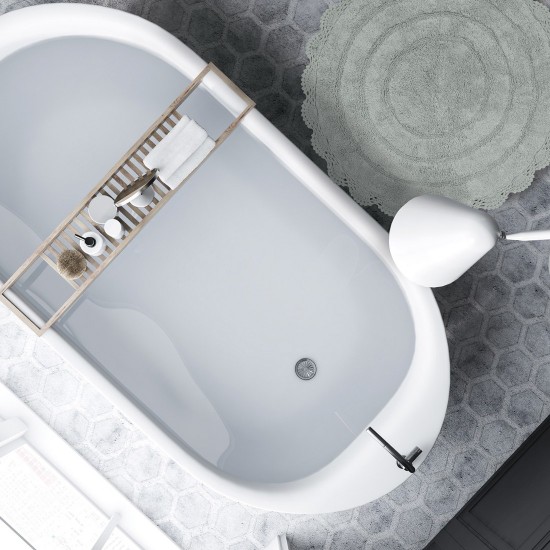 Πατάκι Μπάνιου Bathmats Colours 0632 Cotton Das Home (Φ60) 1Τεμ