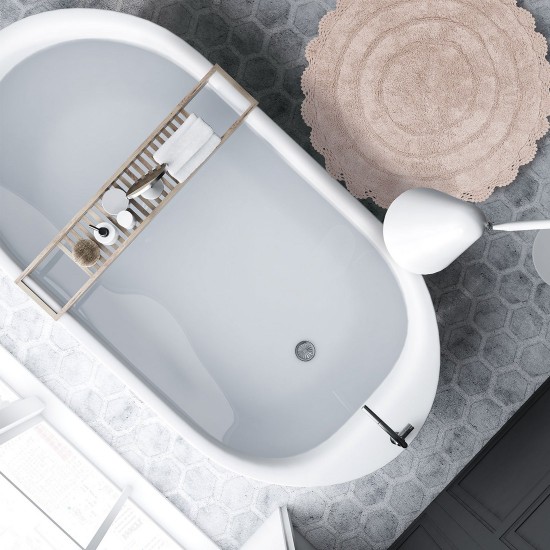 Πατάκι Μπάνιου Bathmats Colours 0634 Cotton Das Home (Φ60) 1Τεμ