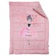 Κουβερτοπάπλωμα Παιδικό Με Sherpa Μονό Kids 4973 Pink Fleece Das Home (160x220) 1Τεμ