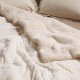 Κουβερτοπάπλωμα Με Sherpa Μονό Blankets 1366 Ecru Fleece Das Home (160x220) 1Τεμ