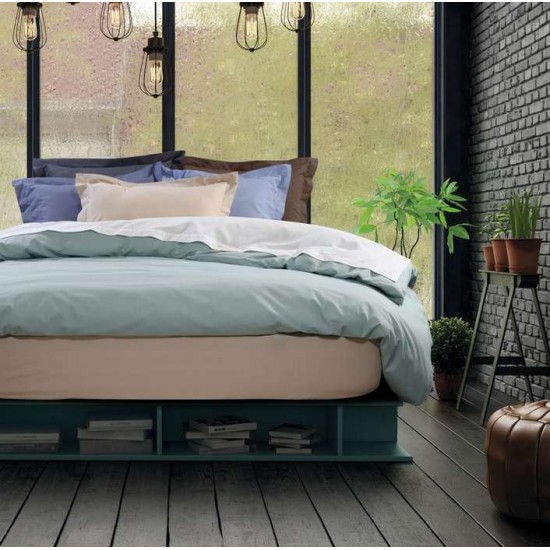 Πανωσέντονο Μονό Best Line Colours 1013 Mint Cotton Das Home (170x260) 1Τεμ