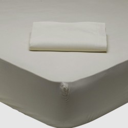 Κατωσέντονο Ημίδιπλο Best Line Colours Grey 1020 Cotton Das Home (120x200+35) Με Λάστιχο 1Τεμ