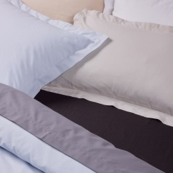 Κατωσέντονο Υπέρδιπλο Best 1007 Dark Grey Cotton Das Home (160x200+35) Με Λάστιχο 1Τεμ