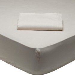 Κατωσέντονο Ημίδιπλο Best Line Colours 1002 Beige Cotton Das Home (120x200+35) Με Λάστιχο 1Τεμ