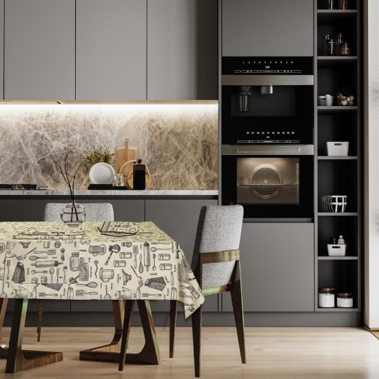 Τραπεζομάντηλο Kitchen Line Prints 0721 Das Home (140x180) 1Τεμ