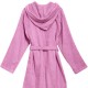 Μπουρνούζι Με Κουκούλα Casual Bathrobes Colours Pink 1468 Cotton Das Home 1Τεμ