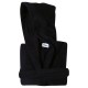 Μπουρνούζι Με Κουκούλα Casual 5910 Black Cotton Das Home 1Τεμ