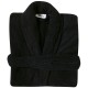 Μπουρνούζι Με Γιακά Happy Bathrobes Colours Black 1462 Cotton Das Home 1Τεμ