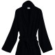 Μπουρνούζι Με Γιακά Happy Bathrobes Colours Black 1462 Cotton Das Home 1Τεμ