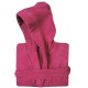 Μπουρνούζι Παιδικό Με Κουκούλα Casual 5904 Fuchsia Cotton Das Home 1Τεμ