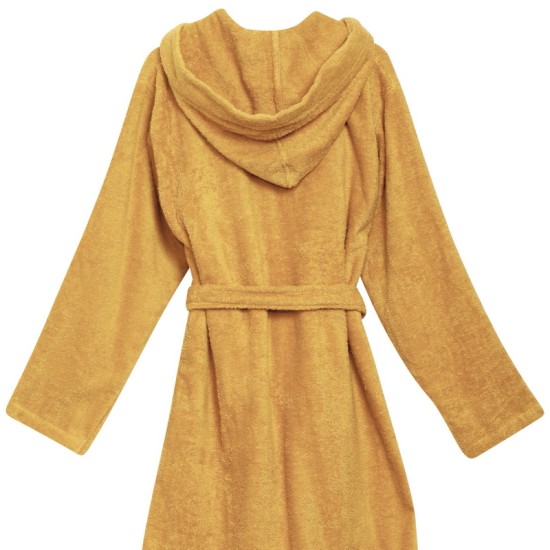 Μπουρνούζι Παιδικό Με Κουκούλα Casual 5906 Ochre Cotton Das Home 1Τεμ