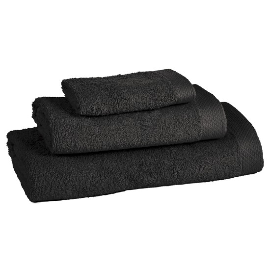 Πετσέτα Χεριών Casual 5910 Black Cotton Das Home (30x50) 1Τεμ
