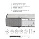 Στρώμα King Size Mattress Prestige 1506 Das Home (180X200+33) 1Τεμ Στρώμα King Size Mattress Prestige 1506 Das Home (180X200+33) 1Τεμ