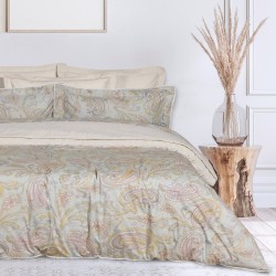 Σεντόνια King Σετ Prestige Prints 1691 Satin Cotton Das Home (250x270) 4Τεμ