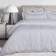 Σεντόνια King Σετ Prestige 1708 White 210TC Satin Cotton Das Home (260x280) 4Τεμ