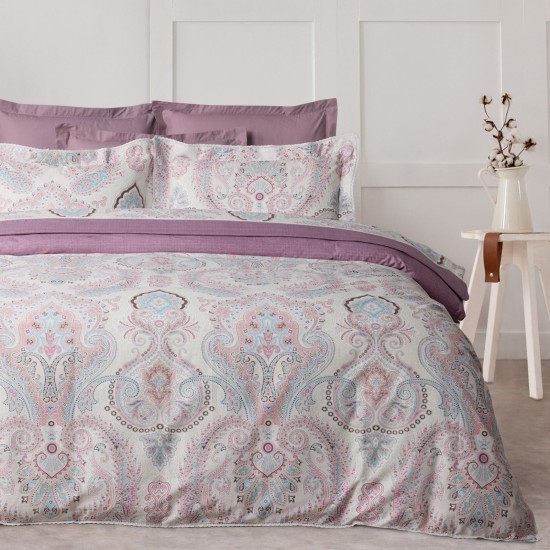 Σεντόνια King Σετ Prestige Prints 1713 Satin 210TC Cotton Das Home (250x270) 4Τεμ