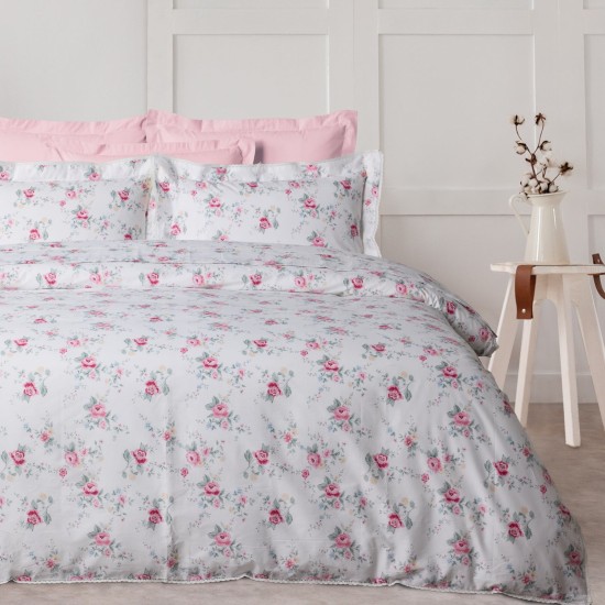 Κουβερλί Υπέρδιπλο Prestige Prints 1718 Satin 210TC Cotton Das Home (230x240) 1Τεμ