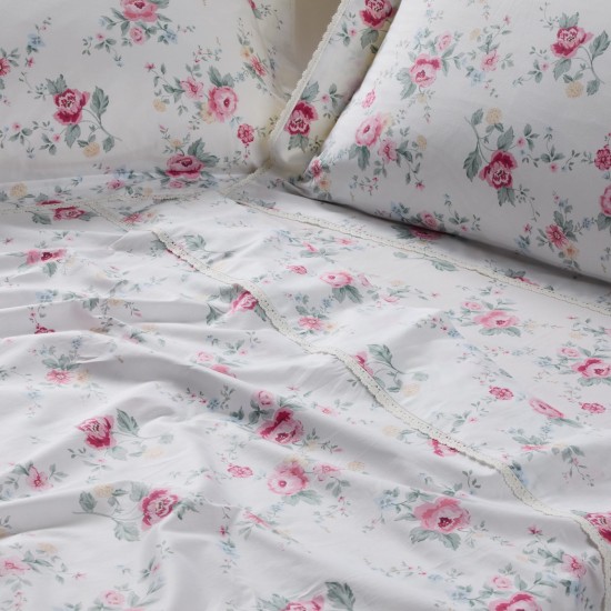 Κουβερλί Υπέρδιπλο Prestige Prints 1718 Satin 210TC Cotton Das Home (230x240) 1Τεμ