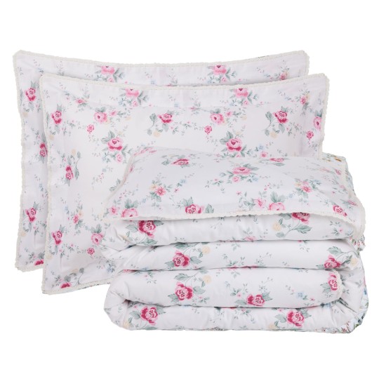 Κουβερλί Υπέρδιπλο Prestige Prints 1718 Satin 210TC Cotton Das Home (230x240) 1Τεμ
