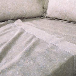 Σεντόνια Υπέρδιπλα Σετ Prestige Prints 1719 Satin 210TC Cotton Das Home (240x260) 4Τεμ
