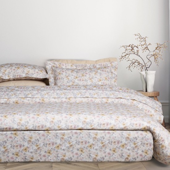 Σεντόνια Υπέρδιπλα Σετ Prestige Prints 1720 Satin 210TC Cotton Das Home (240x260) 4Τεμ