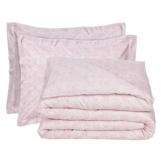 Σεντόνια Υπέρδιπλα Σετ Prestige Prints 1721 Satin 210TC Cotton Das Home (240x260) 4Τεμ