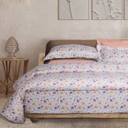 Σεντόνια Υπέρδιπλα Σετ Executive Prints 1723 Satin 310TC Cotton Das Home (240x260) 4Τεμ