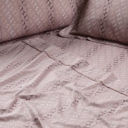Σεντόνια Υπέρδιπλα Σετ Executive Prints 1726 Satin 310TC Cotton Das Home (240x260) 4Τεμ