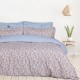 Σεντόνια Μονά Σετ Casual Prints 5427 Das Home (120x200+35 ) Με Λάστιχο 3Τεμ