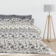 Σεντόνια Υπέρδιπλα Σετ Casual Prints 5429 Das Home (170x200+35 ) Με Λάστιχο 4Τεμ