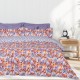 Σεντόνια Μονά Σετ Casual Prints 5430 Das Home (120x200+35 ) Με Λάστιχο 3Τεμ
