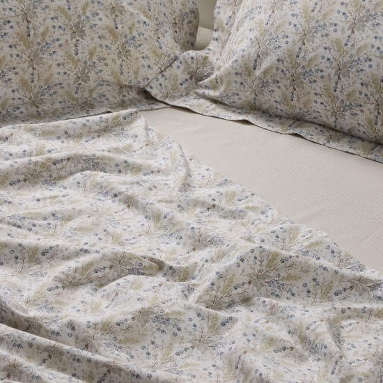 Σεντόνια Μονά Σετ Casual Prints 5440 Das Home (120x200+35 ) Με Λάστιχο 3Τεμ