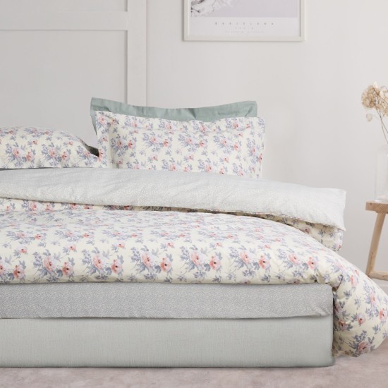 Σεντόνια Μονά Σετ Casual Prints 5442 Das Home (120x200+35 ) Με Λάστιχο 3Τεμ