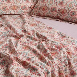 Σεντόνια Υπέρδιπλα Σετ Casual 5437 Multicolor Das Home (170x200+35 ) Με Λάστιχο 4Τεμ