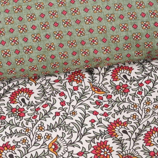 Σεντόνια Μονά Σετ Happy Line Prints 9587 Cotton Das Home (170x260) 3Τεμ