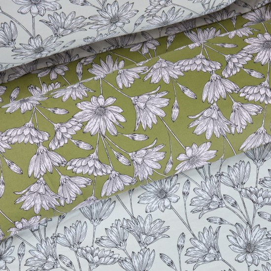 Σεντόνια Μονά Σετ Happy Prints 9670 Cotton Das Home (170x260) 3Τεμ