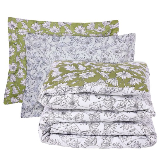 Σεντόνια Μονά Σετ Happy Prints 9670 Cotton Das Home (170x260) 3Τεμ