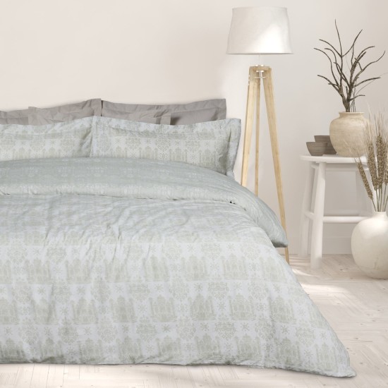 Σεντόνια Μονά Σετ Happy Prints 9673 Cotton Das Home (170x260) 3Τεμ