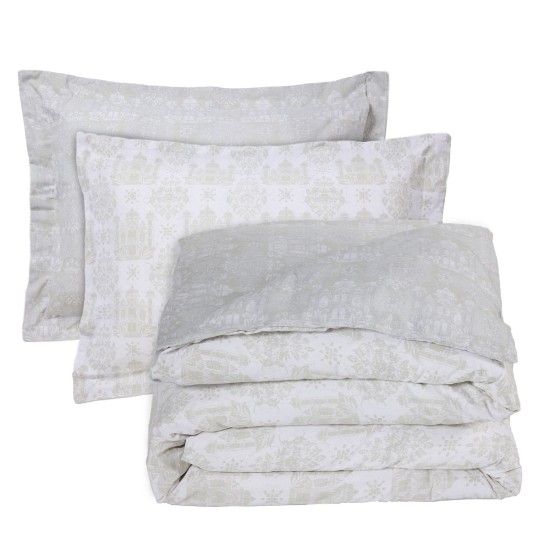 Σεντόνια Μονά Σετ Happy Prints 9673 Cotton Das Home (170x260) 3Τεμ