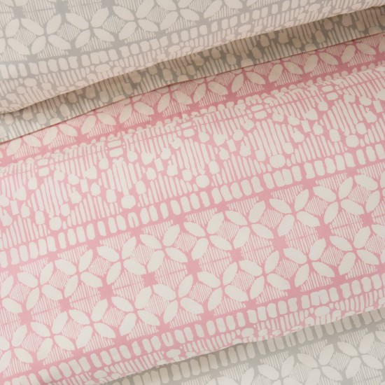 Σεντόνια Μονά Σετ Happy Prints 9674 Cotton Das Home (170x260) 3Τεμ