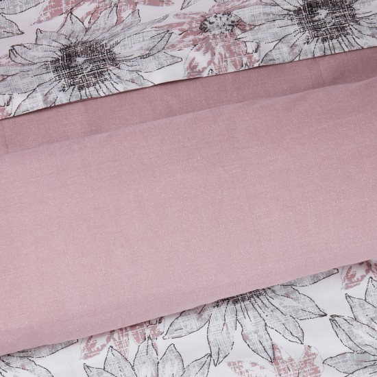 Σεντόνια King Σετ Happy Prints 9676 Cotton Das Home (260x280) 4Τεμ