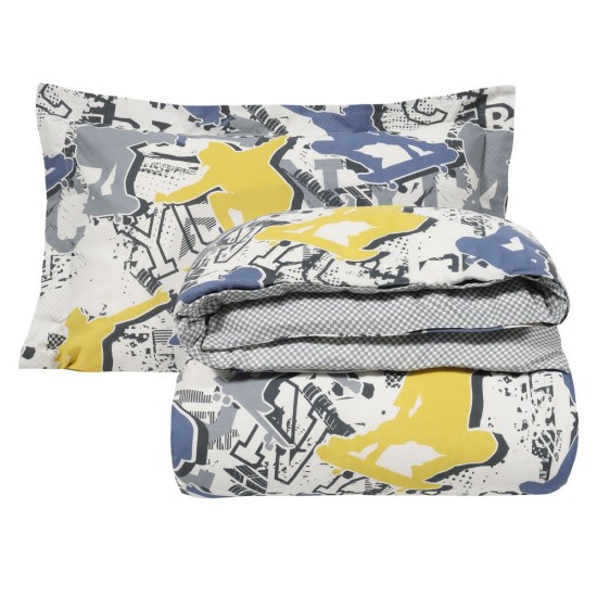 Σεντόνια Μονά Σετ Kids Line Prints 4842 Das Home (170x240) 3Τεμ