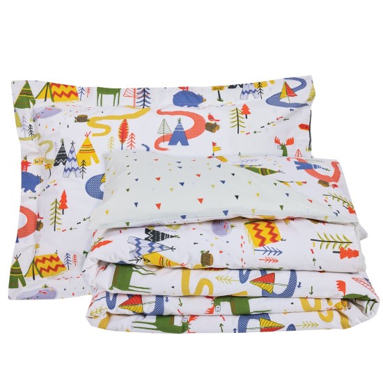 Σεντόνια Μονά Σετ Kids Prints 4927 Das Home (170x260 ) Με Λάστιχο 3Τεμ