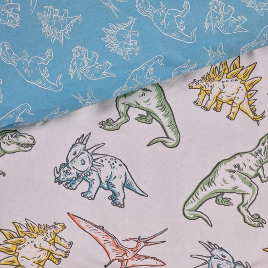 Σεντόνια Παιδικά Μονά Σετ Kids Prints 4930 Das Home (170x260 ) Με Λάστιχο 3Τεμ